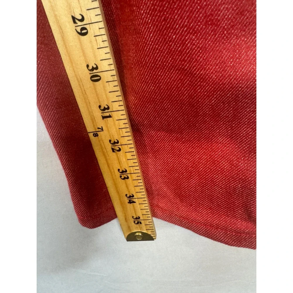 Naked & Famous SuperSkinnyGuy Red Stretch Selvedge Jeans 29X35